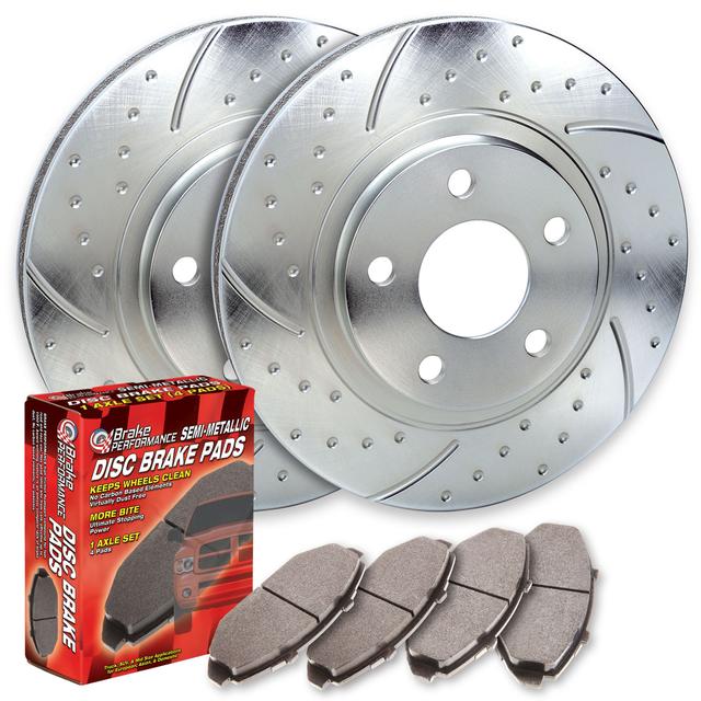 Performance Dimpled & Slotted Brake Kit Image