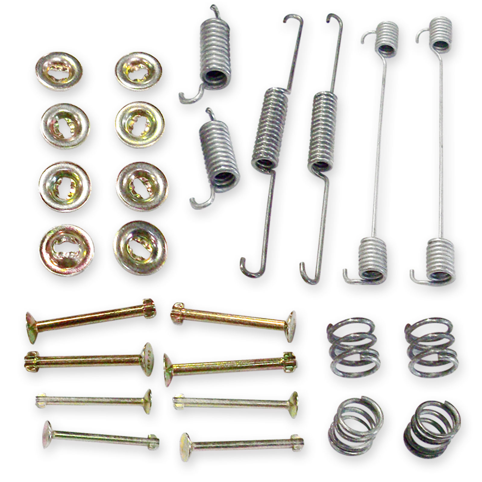 ACDelco Professional 18K1607 Front Drum Brake Hardware Kit With Springs Pins Retainers Washers And Caps