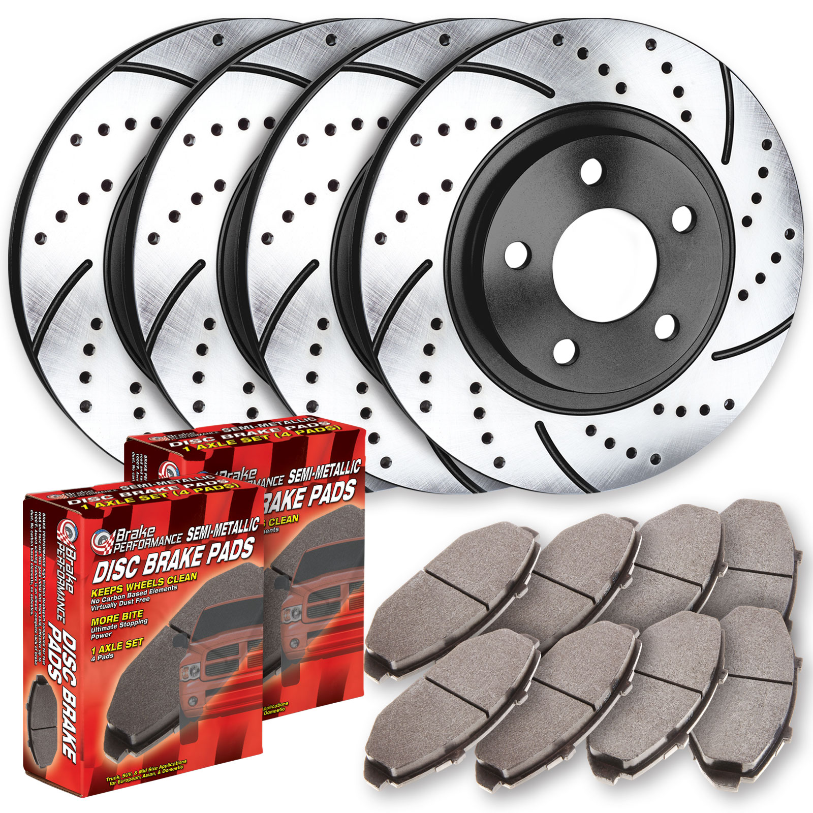 Max Advanced Brakes ValueMAX Kit De Freno Trasero Y