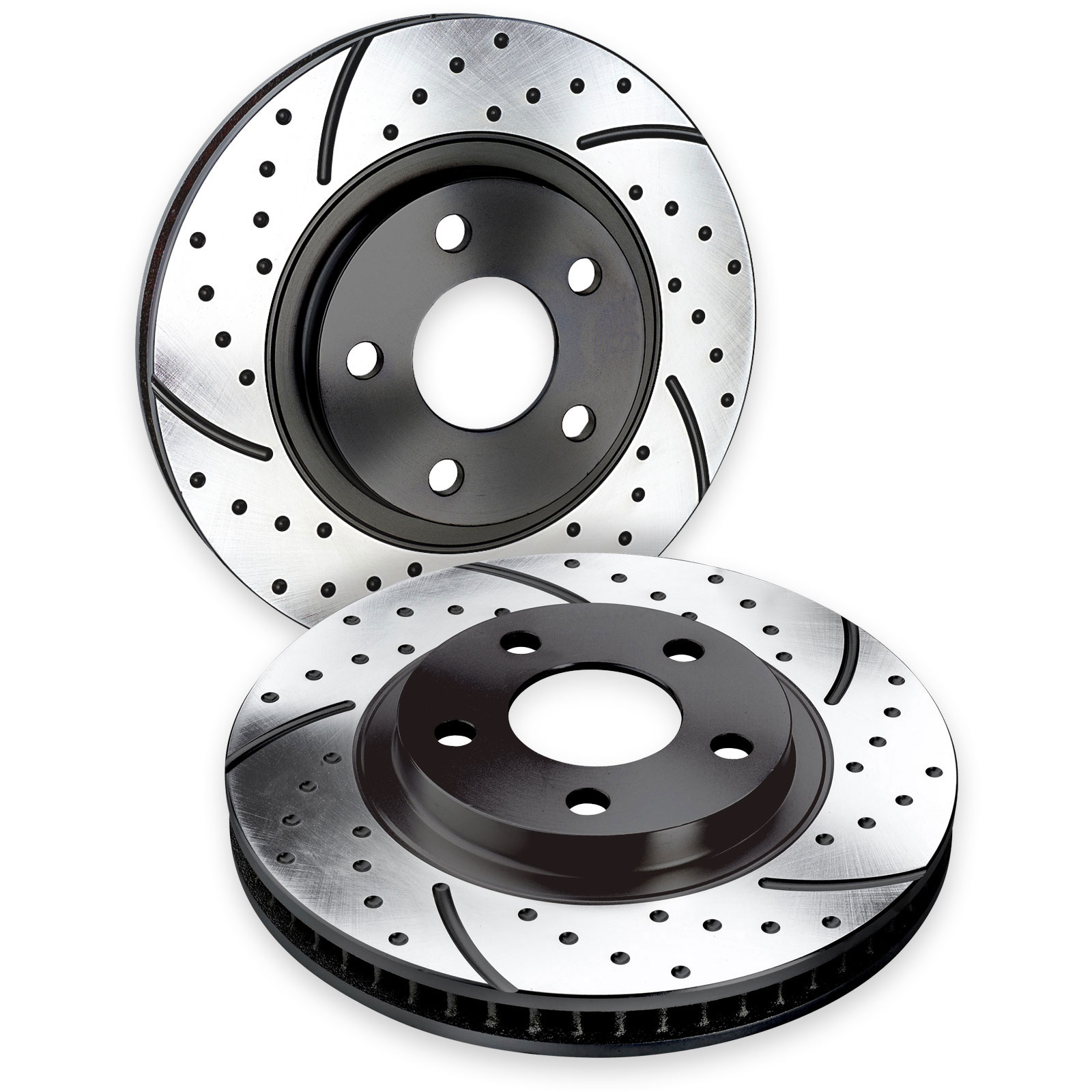 Dimpled and Slotted Brake Rotors - Performance Brake Rotors